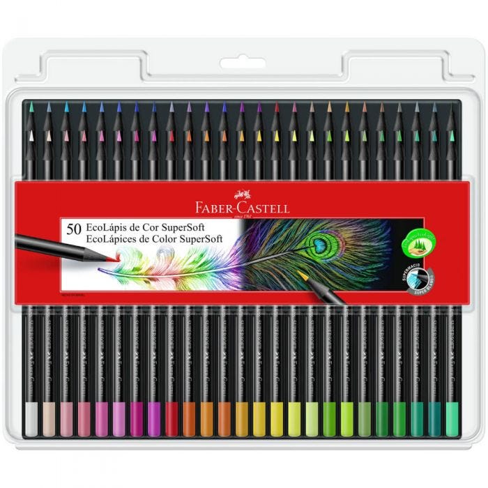 Lápices Faber Castell Super Soft x50