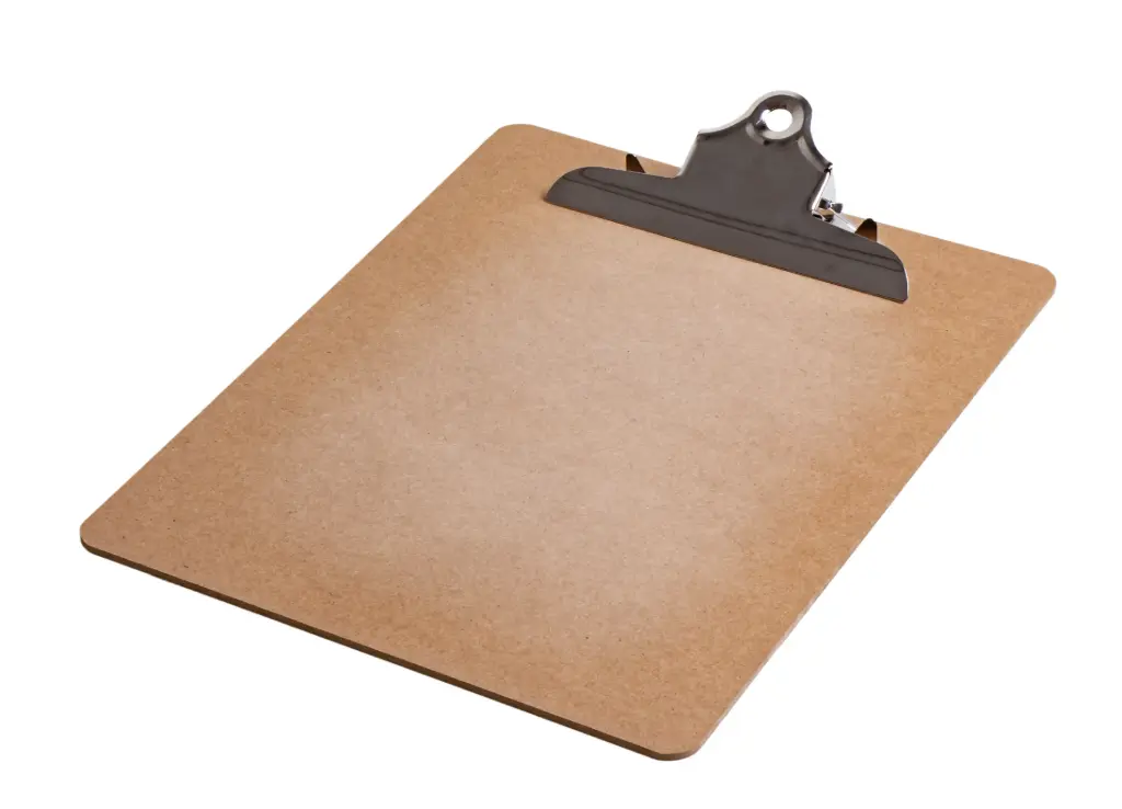 Porta block tabla de madera con apretador