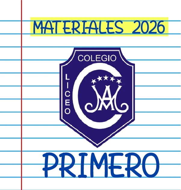 MATERIALES PRIMER AÑO - CORAZÓN DE MARÍA 2026