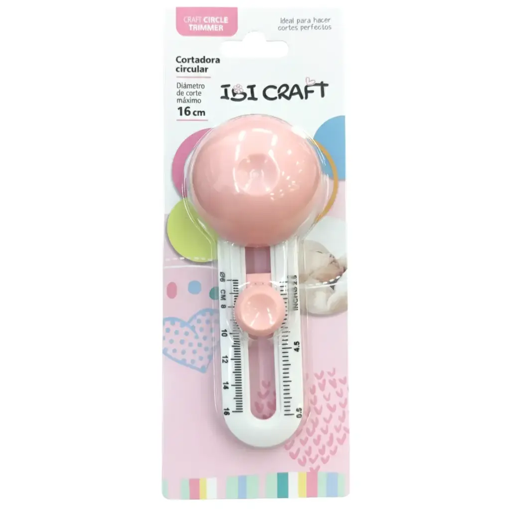 CORTADORA DE CIRCULOS ROTATIVO IBI CRAFT  6-16CM