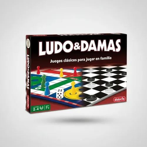 JUEGO DIDACTA LUDO Y DAMA