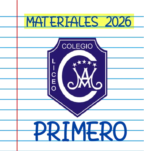 MATERIALES PRIMER AÑO - CORAZÓN DE MARÍA 2026