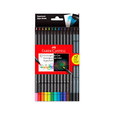 Lápices Faber Castell Super Soft x12 nuevo