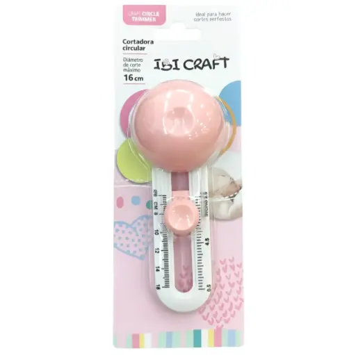 CORTADORA DE CIRCULOS ROTATIVO IBI CRAFT  6-16CM